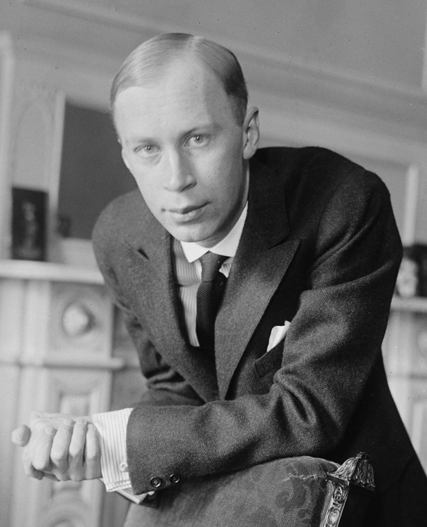 Improving Sound Quality on the Piano - image Sergei_Prokofiev_Photo-831x1024 on https://musicmasterlab.com